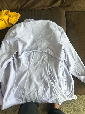 lululemon athletica Light Lavender Zip Hoodie